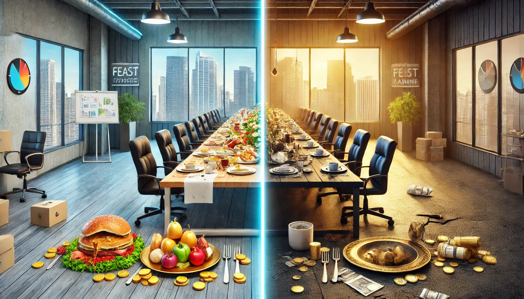 Feast or famine en waarom je fundering bouwt terwijl het loopt
