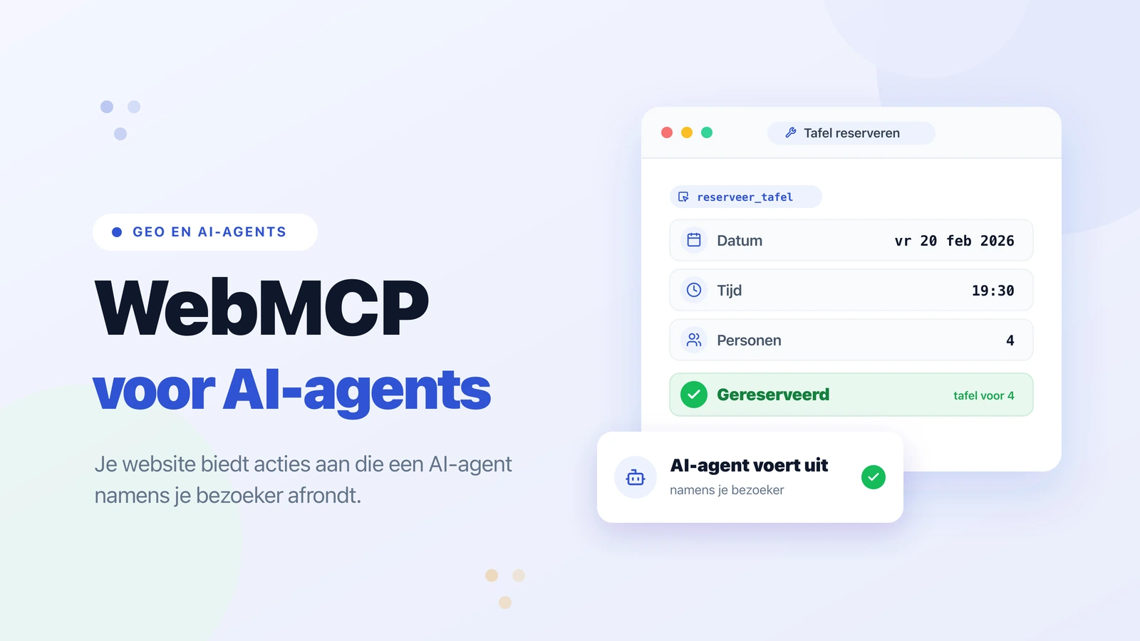 Wat WebMCP is en waarom ik denk dat het groter wordt dan llms.txt