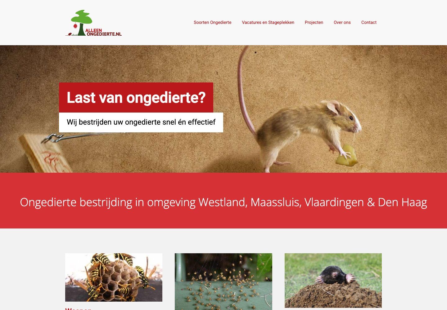 De website van Hoveniersbedrijf Gerrit Snijders