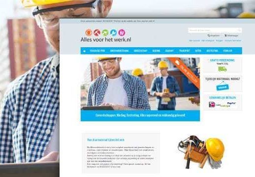 De website van Snijders Werken