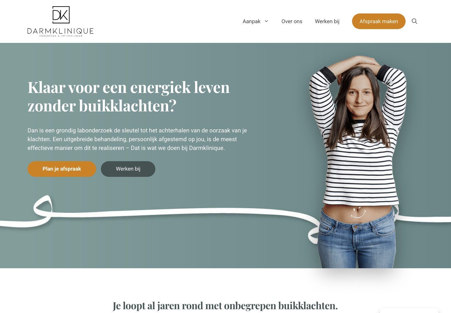 De website van Darmklinique